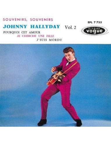 Johnny Hallyday - EP N°02 - Souvenirs, Souvenirs (CD Mini LP)