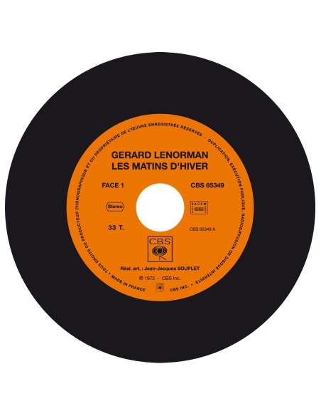 Gérard Lenorman - Les Matins D'hiver (CD Mini LP)