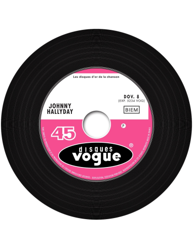 Johnny Hallyday - EP N°14 - Les Disques D'or De La Chanson