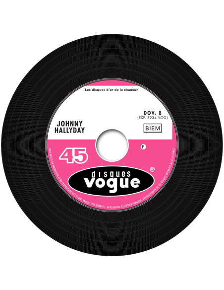 Johnny Hallyday - EP N°14 - Les Disques D'or De La Chanson