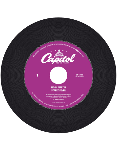 Moon Martin - Street Fever (CD Mini LP)