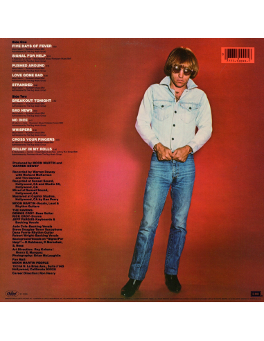 Moon Martin - Street Fever (CD Mini LP)