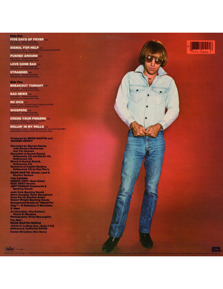 Moon Martin - Street Fever (CD Mini LP)