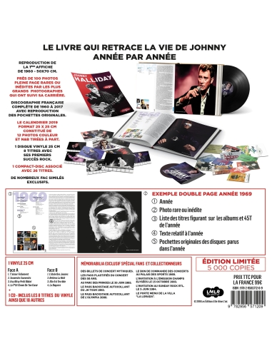 Johnny Hallyday - PASSION ROCK ! (Le Livre Evènement)
