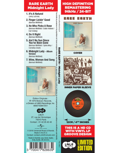 Rare Earth - Midnight Lady