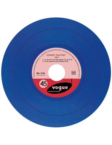 Johnny Hallyday - Souvenirs, Souvenirs (Vinyle BLEU)