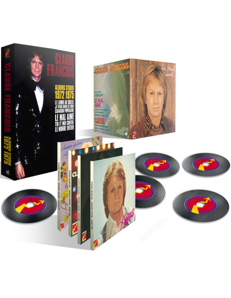Coffret Claude François Albums Studio 1972-1975  
