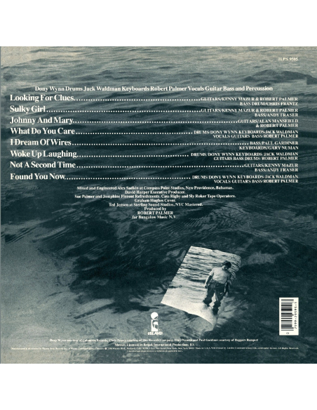 Robert Palmer - Clues (CD Mini LP)