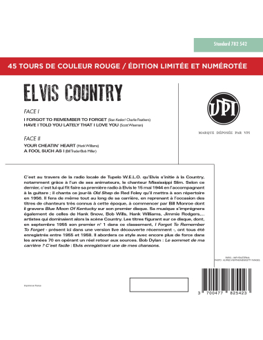Elvis Presley - The Signature Collection N°09 - Country (CD)