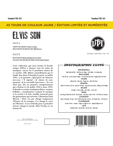 Elvis Presley - The Signature Collection N°08 - Sun (CD)