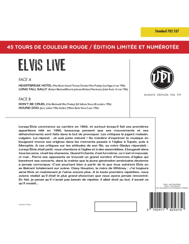Elvis Presley - The Signature Collection N°04 - Live (CD)