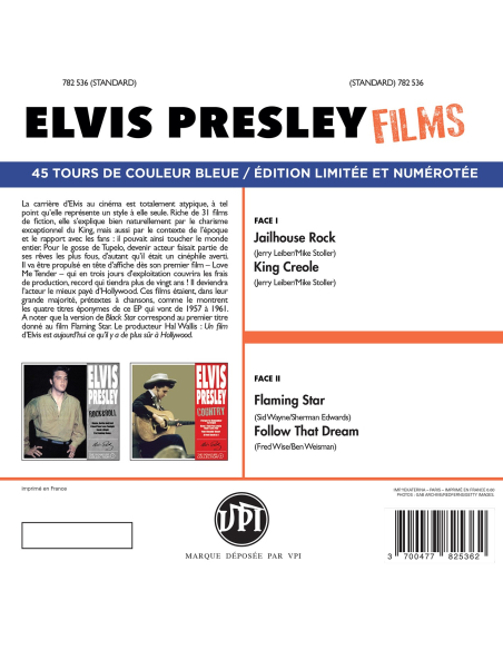 Elvis Presley - The Signature Collection N°03 - Films (CD)