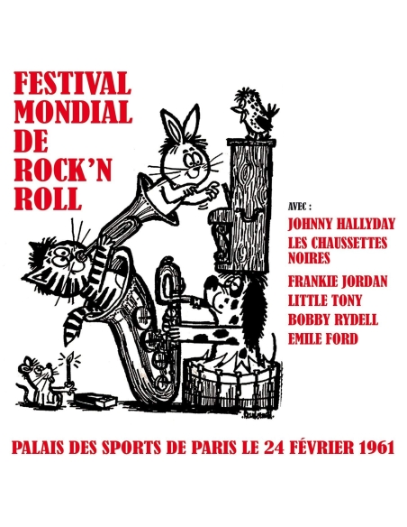 Various - Festival Mondial De Repertoire Français Du Rock 'N Roll (CD Mini LP)