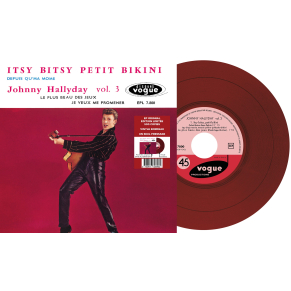 Johnny Hallyday - EP N°03 - Itsy Bitsy Petit Bikini (Vinyle 7'')