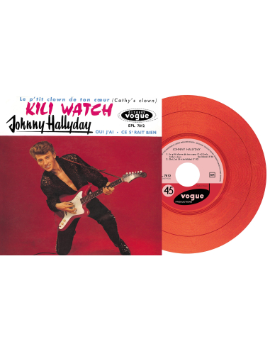 Johnny Hallyday - EP N°04 - Le P'tit Clown De Ton Cœur (Vinyle 7'')