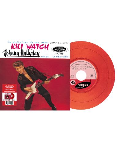 Johnny Hallyday - EP N°04 - Le P'tit Clown De Ton Cœur (Vinyle 7'')