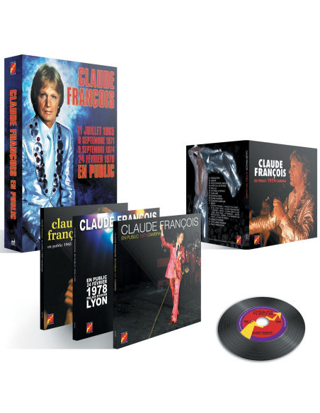 Coffret Claude François En Public