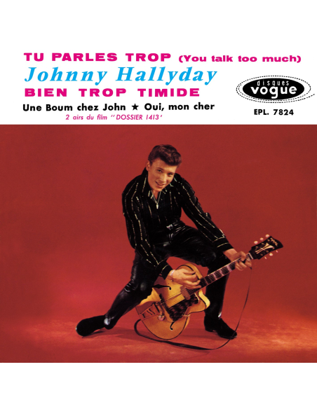 Johnny Hallyday - EP N°05 - Tu Parles Trop (Vinyle 7'')