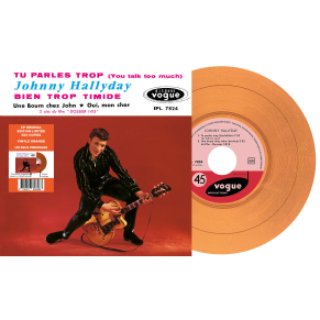 Johnny Hallyday - EP N°05 - Tu Parles Trop (Vinyle 7'')