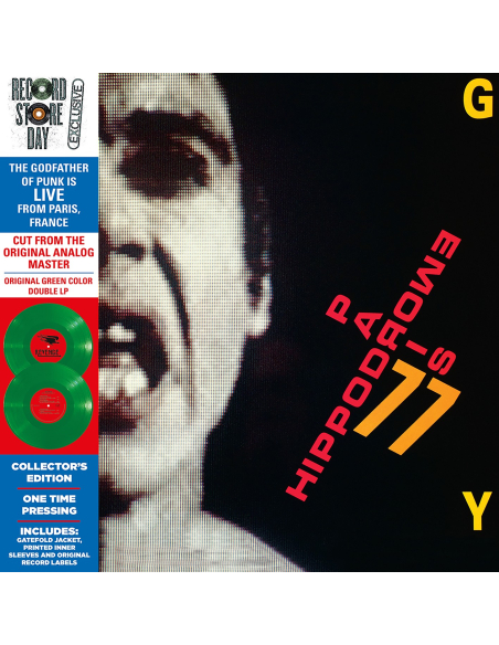 Iggy Pop - Hippodrome '77 - RSD 2019 (Vinyle)