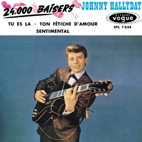 Johnny Hallyday - EP N°07 - 24 000 Baisers  