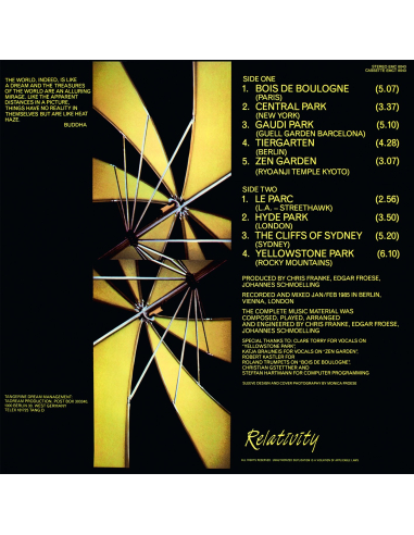 Tangerine Dream - Le Parc - RSD 2019 (Vinyle)