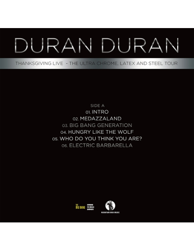 Duran Duran - The Ultra Chrome, Latex And Steel Tour (Vinyle)