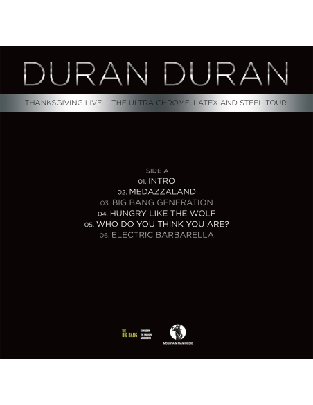 Duran Duran - The Ultra Chrome, Latex And Steel Tour (Vinyle)