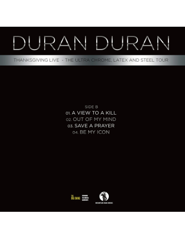 Duran Duran - The Ultra Chrome, Latex And Steel Tour (Vinyle)