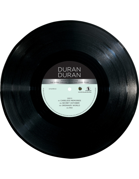 Duran Duran - The Ultra Chrome, Latex And Steel Tour (Vinyle)