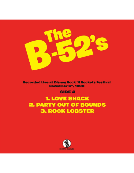 The B-52's - Live At Rock 'N Rockets (Vinyle)