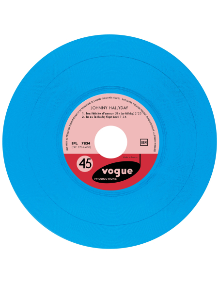 Johnny Hallyday - EP N°07 - 24 000 Baisers (Vinyle 7'')