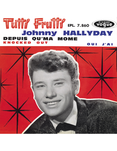 Johnny Hallyday - EP N°08 - Tutti Frutti (Vinyle 7'')