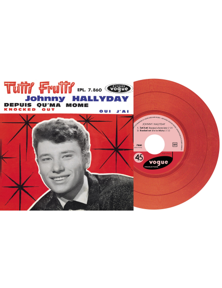 Johnny Hallyday - EP N°08 - Tutti Frutti (Vinyle 7'')