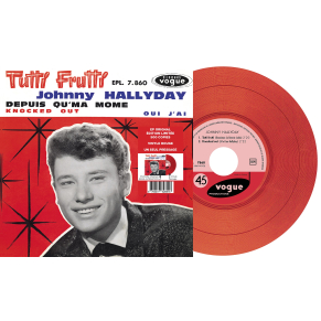 Johnny Hallyday - EP N°08 - Tutti Frutti (Vinyle 7'')