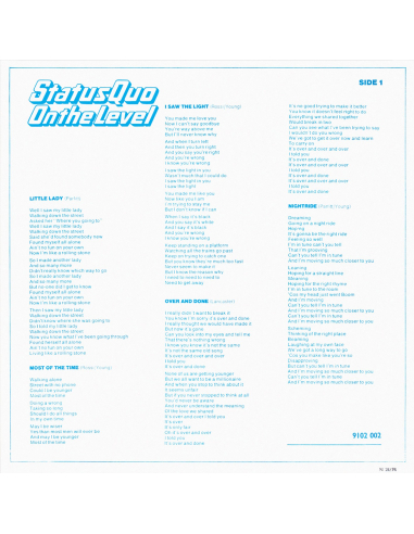 Status Quo - On The Level (Vinyle)