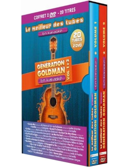 Génération Goldman en Karaoké (2 DVD)