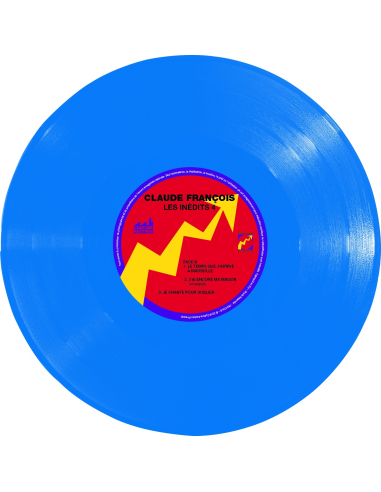Claude François - Les Inédits 25cm Vol. 4 - Maquettes, Versions Alternatives (Vinyle 10''+ CD)