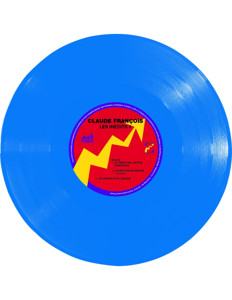 Claude François - Les Inédits 25cm Vol. 4 - Maquettes, Versions Alternatives (Vinyle 10''+ CD)
