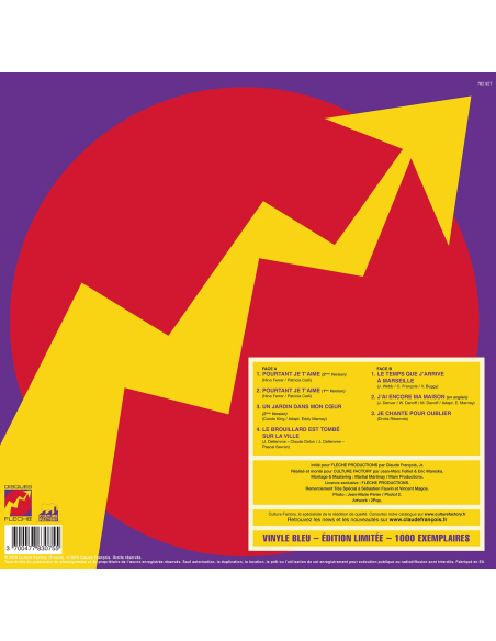 Claude François - Les Inédits 25cm Vol. 4 - Maquettes, Versions Alternatives (Vinyle 10''+ CD)