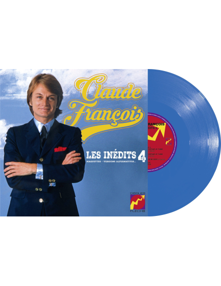 Claude François - Les Inédits 25cm Vol. 4 - Maquettes, Versions Alternatives (Vinyle 10''+ CD)