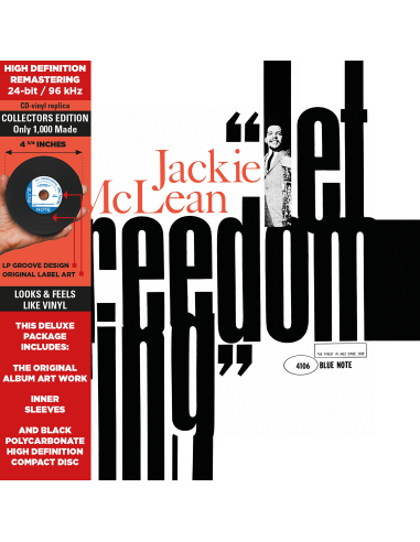 Jackie McLean - Let Freedom Ring (CD Mini LP)