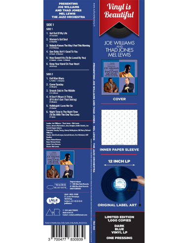 Joe Williams - Presenting Joe Williams & Thad Jones (Vinyle)