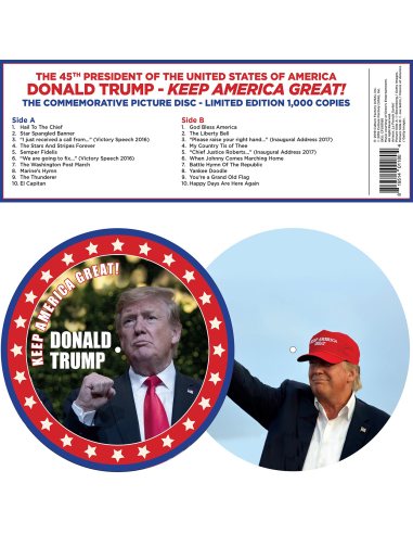 Donald Trump - Keep America Great (Vinyle)