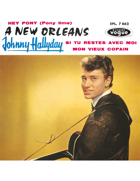 Johnny Hallyday - EP N°09 - A New Orleans (Vinyle 7'')