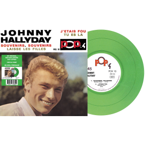 Johnny Hallyday - EP N°12 - Pop 4 - Souvenirs, Souvenirs (Vinyle 7'')