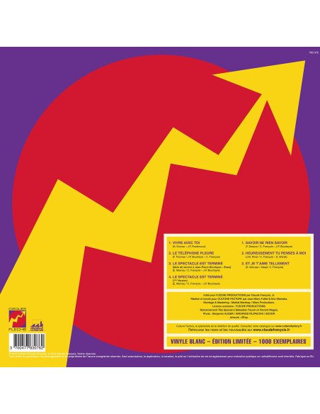 Claude François - Les Inédits 25cm Vol. 5 - Maquettes, Versions Alternatives (Vinyle 10''+ CD)