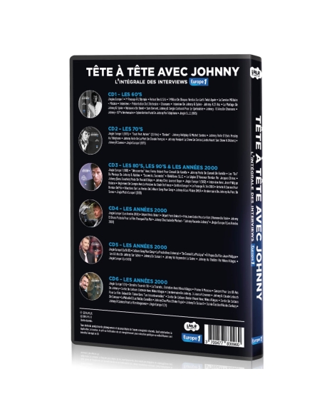 Johnny Hallyday - Tête à Tête Avec Johnny Hallyday - L'Intégrale Des Interviews Europe 1