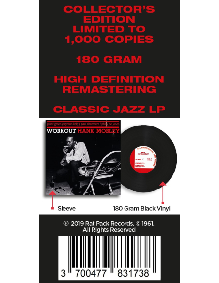 Hank Mobley - Workout (Vinyle)