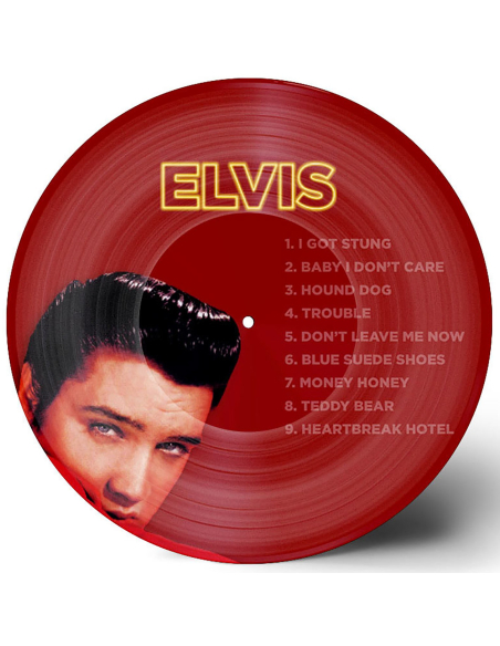 Johnny Hallyday & Elvis Presley - Quand Johnny Reprend Elvis - Picture Disc Rouge (Vinyle)